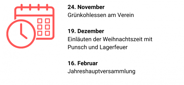 Termine im Winter am SSC